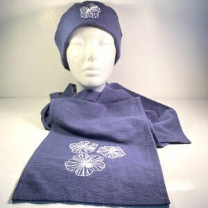 Tag Aloha Co. Hibiscus Beanie and Matching Scarf Kailua, Hawaii